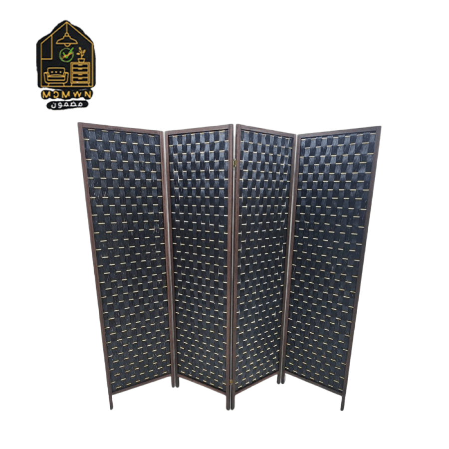 Wooden partition in multiple colors