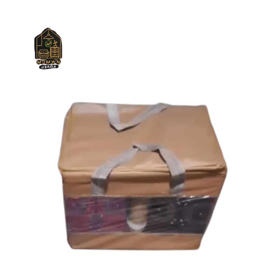 جلسة أرضية تراثية مع شنطة حمل