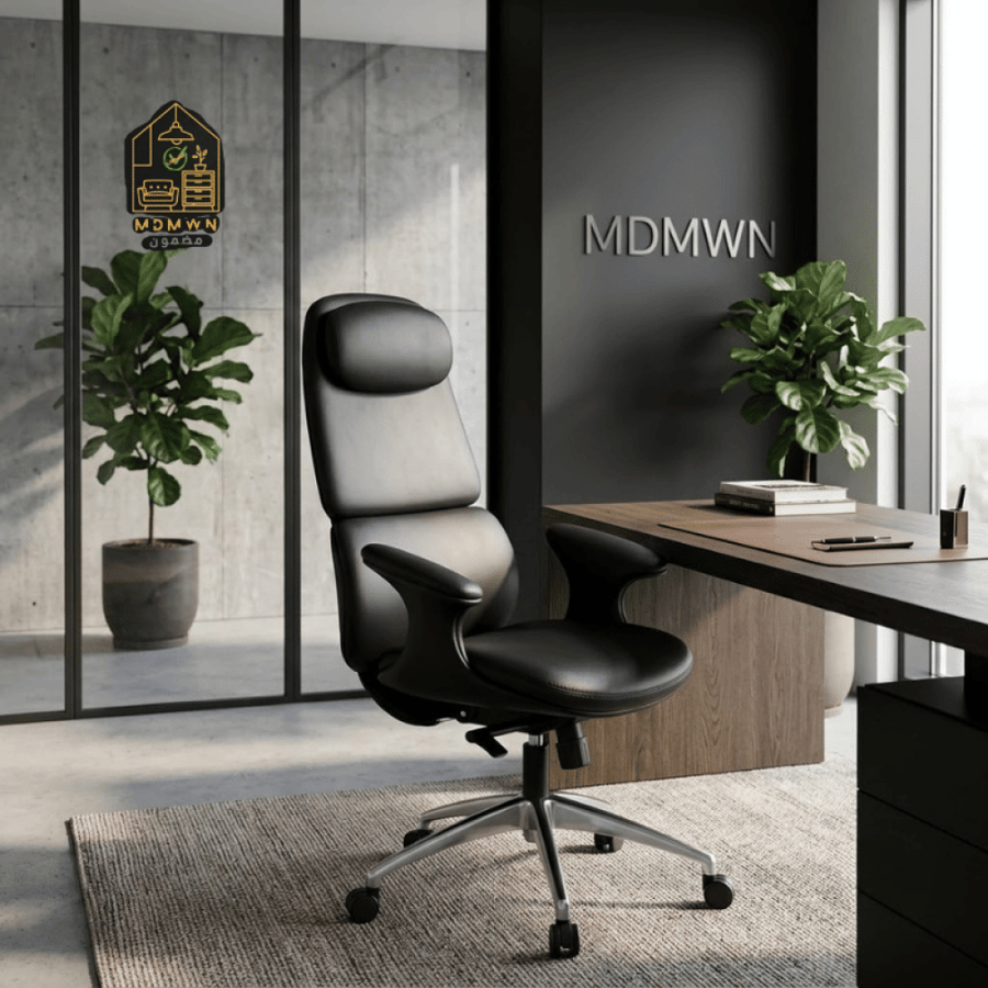 Luxury executive swivel chair, high or low back