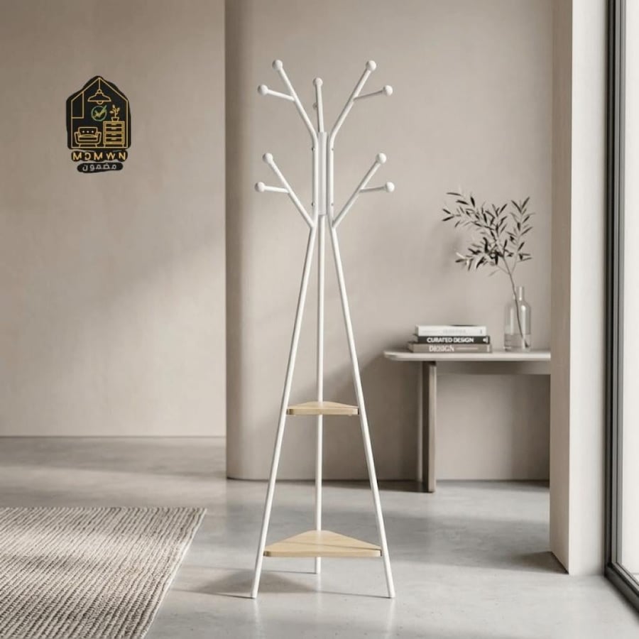 Smart corner clothes hanger