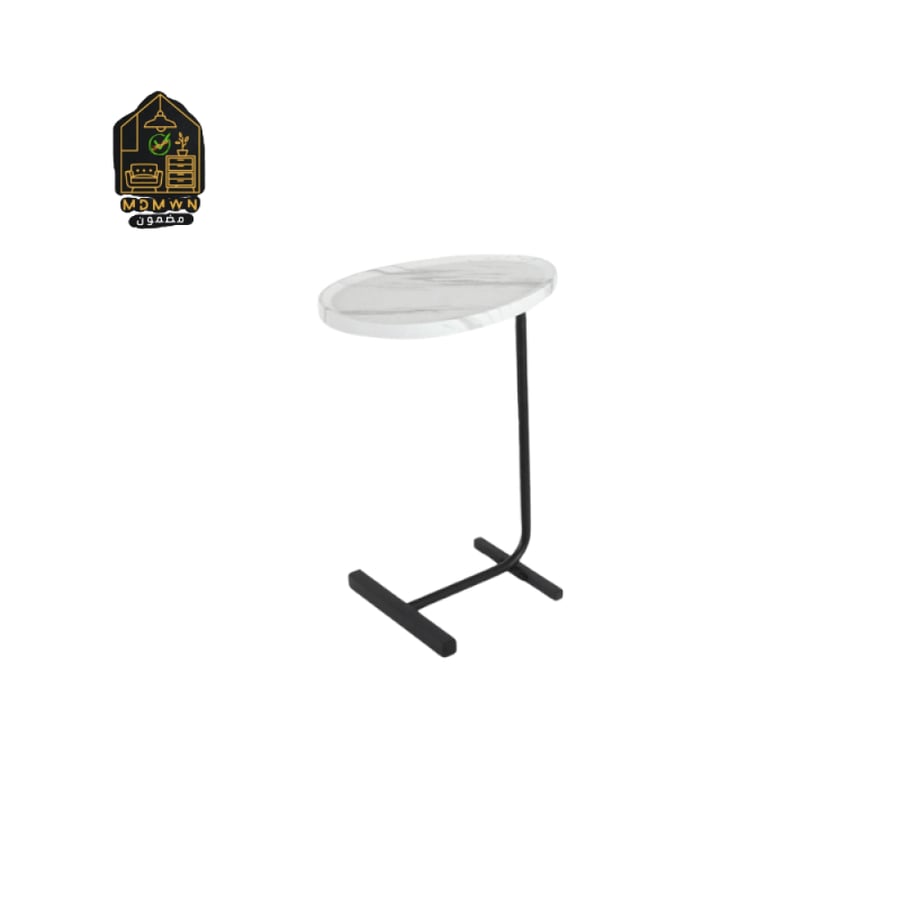 Black side table