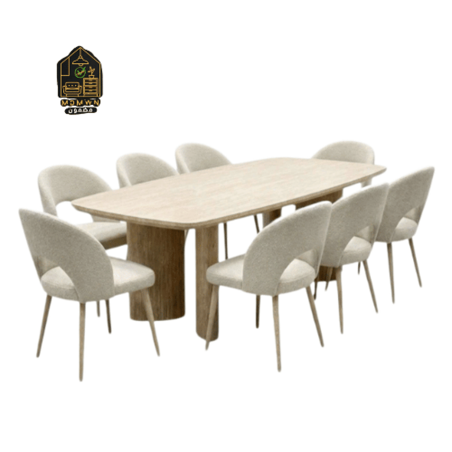 طاولة طعام مودرن بتصميم عصري