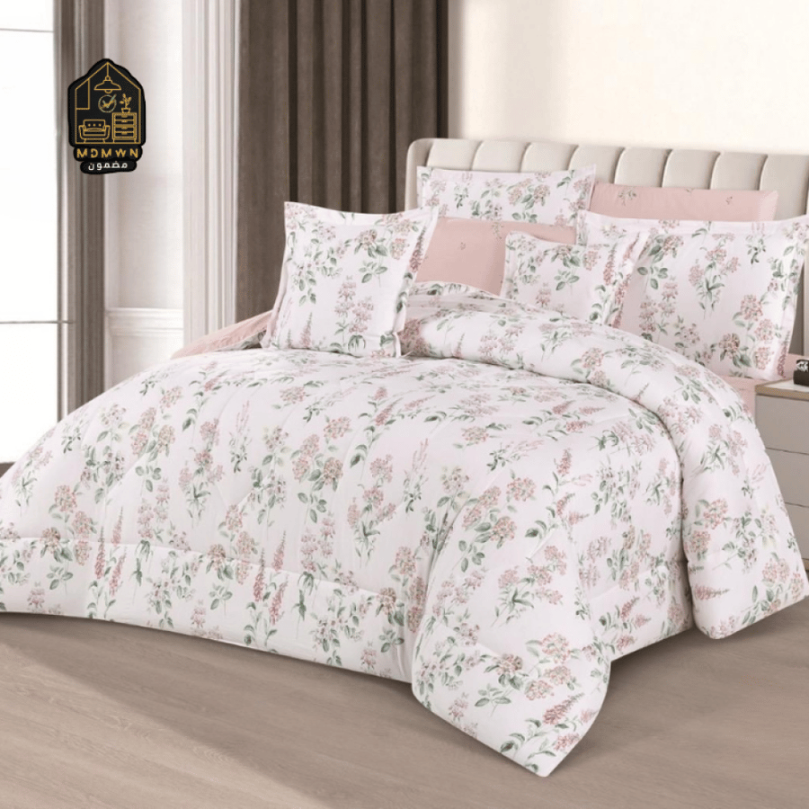 100% cotton Chinese Nafrene with pink floral design