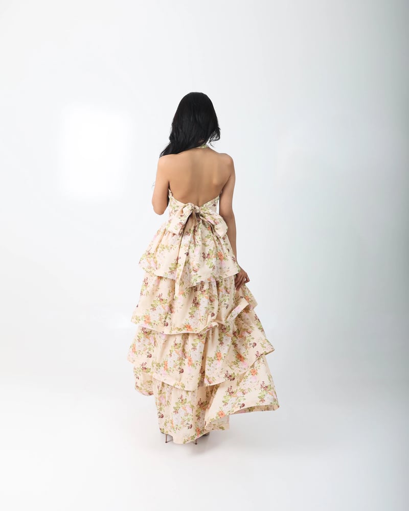فستان الزهور المعتقة |  Vintage Floral Dress
