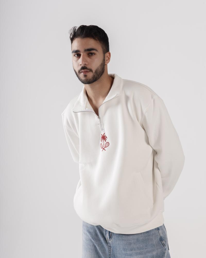 The Rally Zip Sweatshirt - كنزة