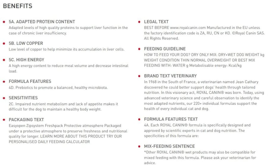 Royal Canin Hepatic Medical Dry Food for Liver and Gallbladder Care, 1.5 kg for Dogs
