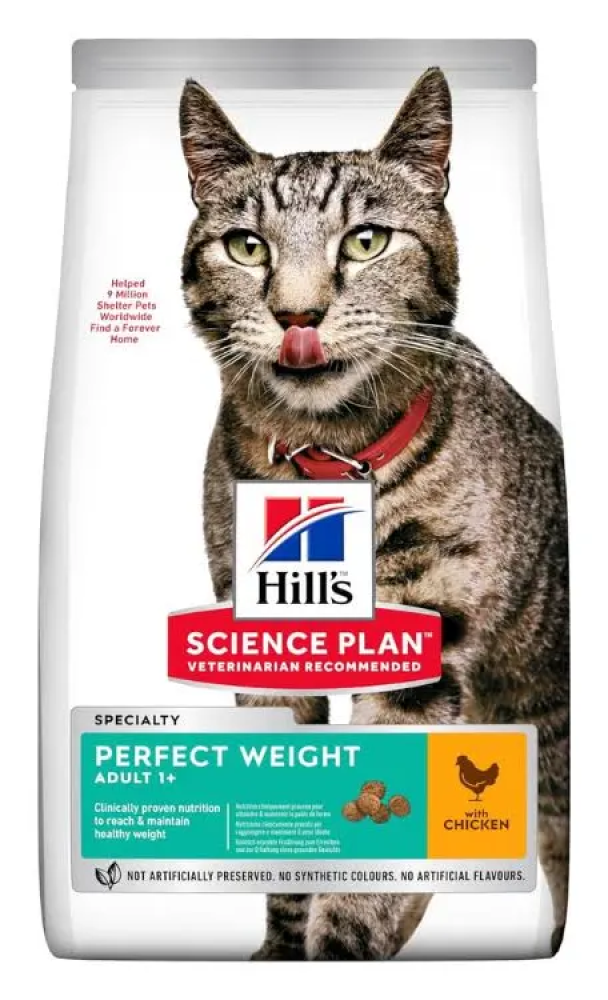 Hills - Dry Cat Food for Weight Control with Chicken 2.5 kg