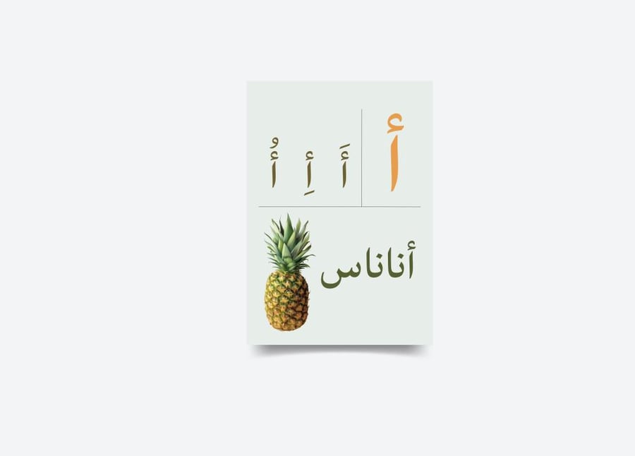 حرف  الالف  أ   تفعيل الحروف