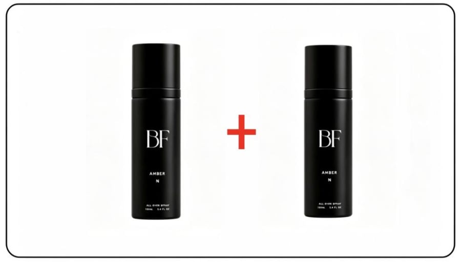 عرض العطرين ( عطر شعر + عطر شعر )