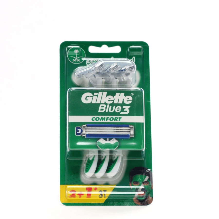 Gillette Blue 3 Comfort Sport 3 razor