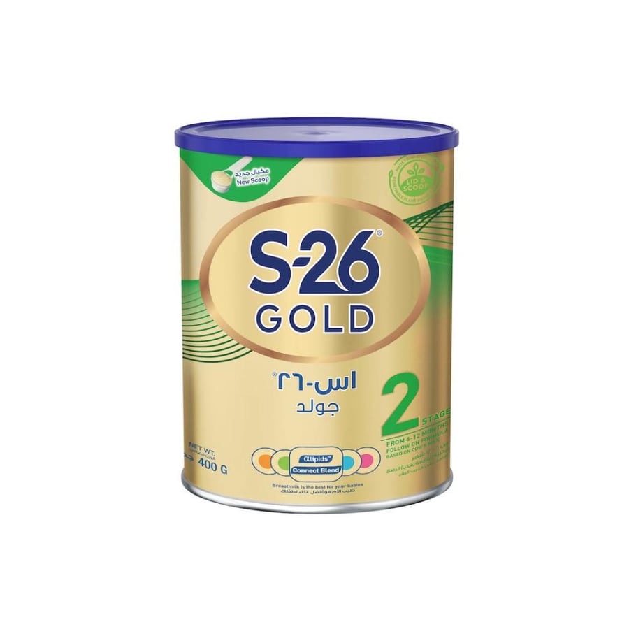 أس 26 جولد 2  حليب أطفال  400 غرام  6-12 شهر