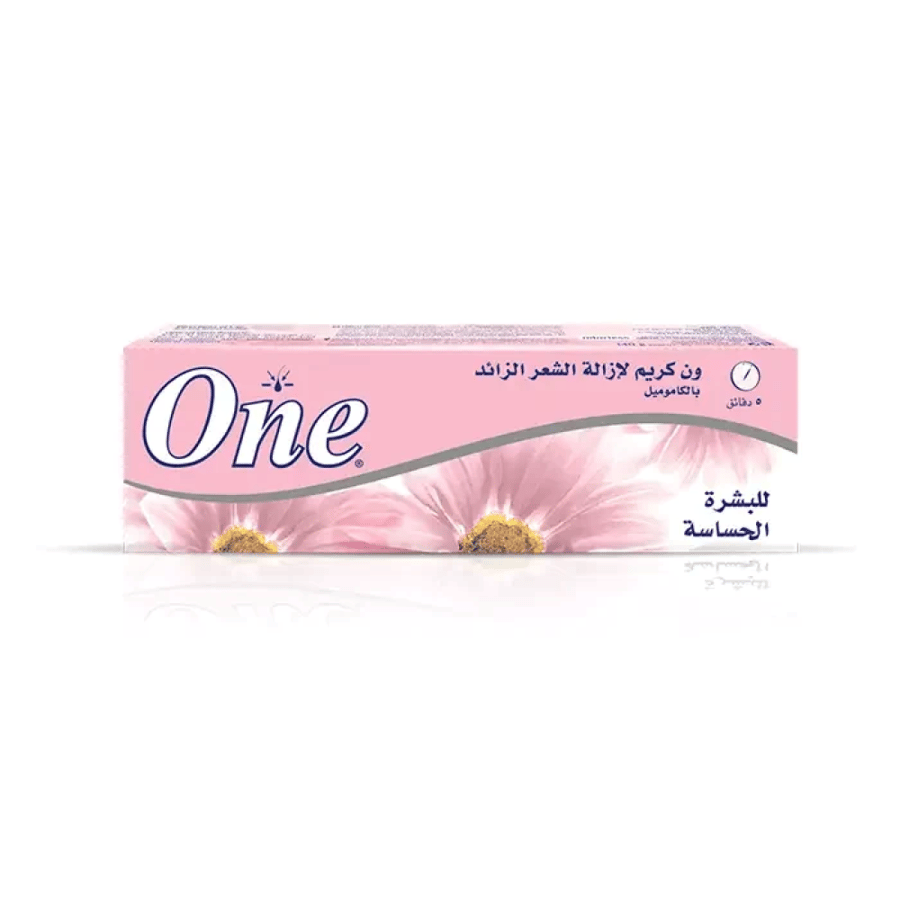 One Hair Removal Cream Enriched with Chamomile for Sensitive Skin - 90g
