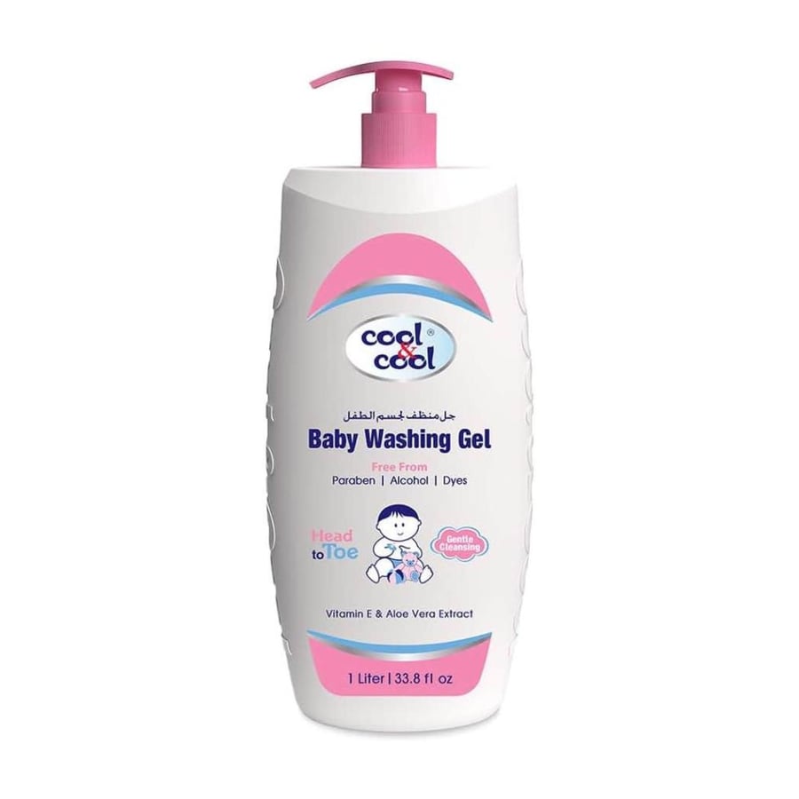 COOL & COOL BABY WASHING GEL 1Litre