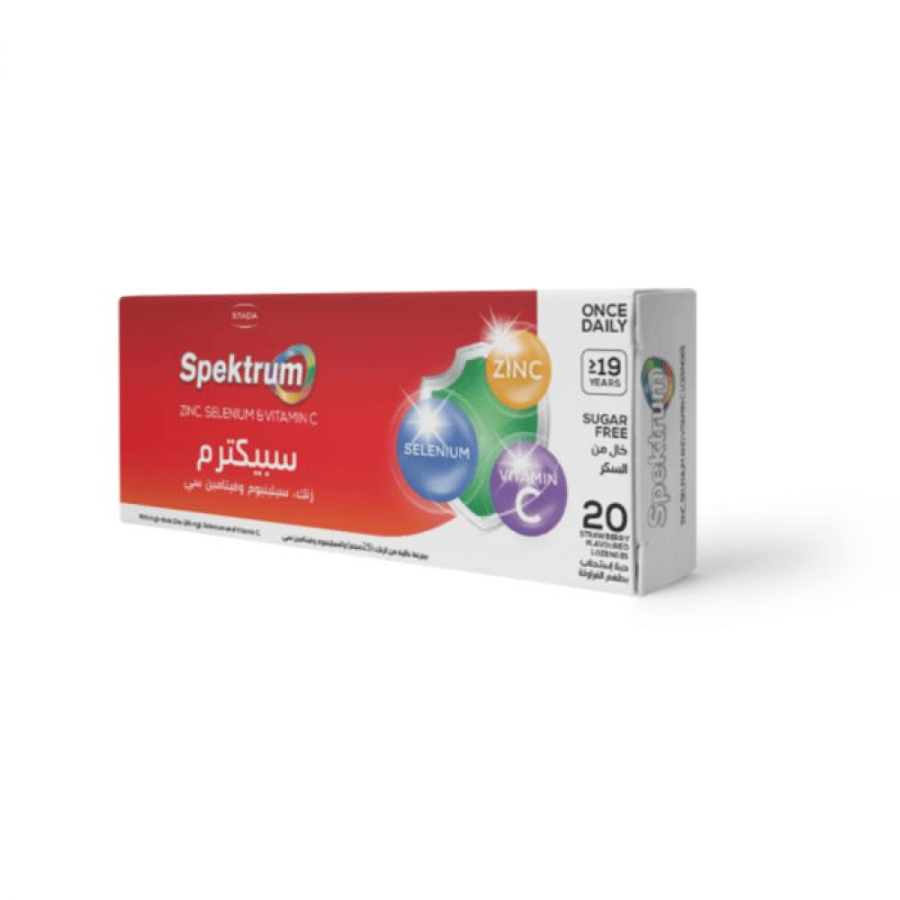 Spectrum Zinc + Selenium + Vitamin C 20 tablets