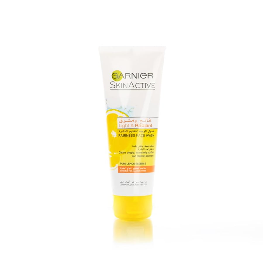 Garnier Light Fairness Face Wash 100ml