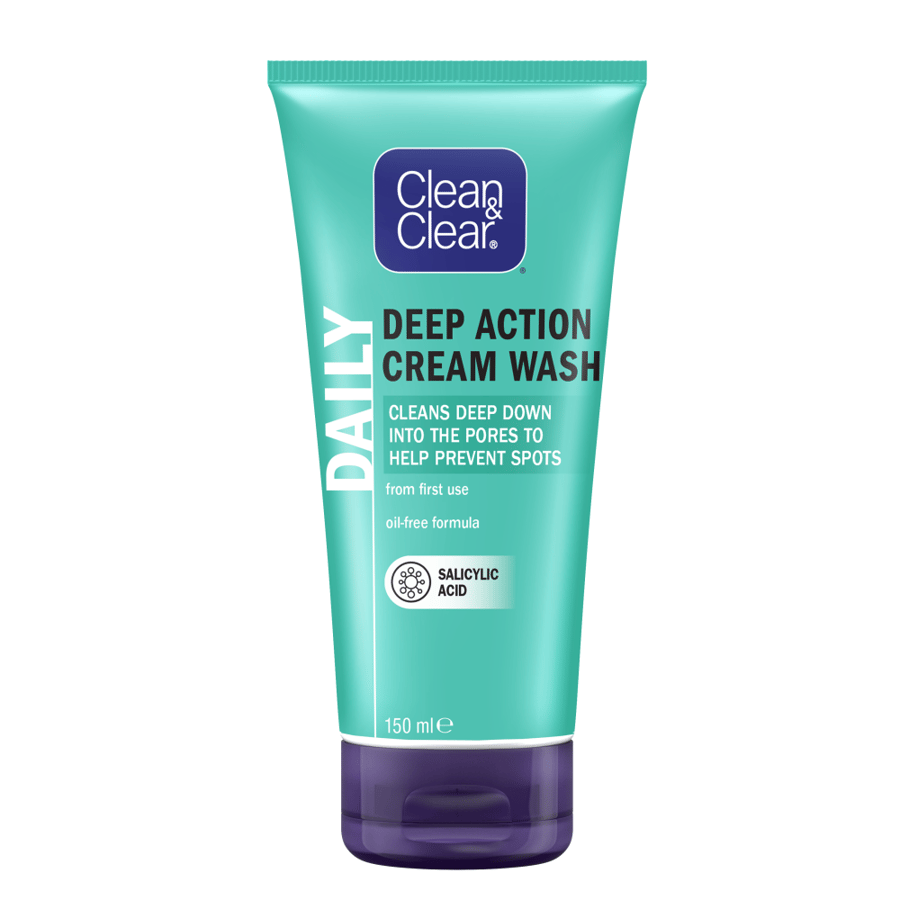 Clean & Clear Deep Action Cream Wash 150ml