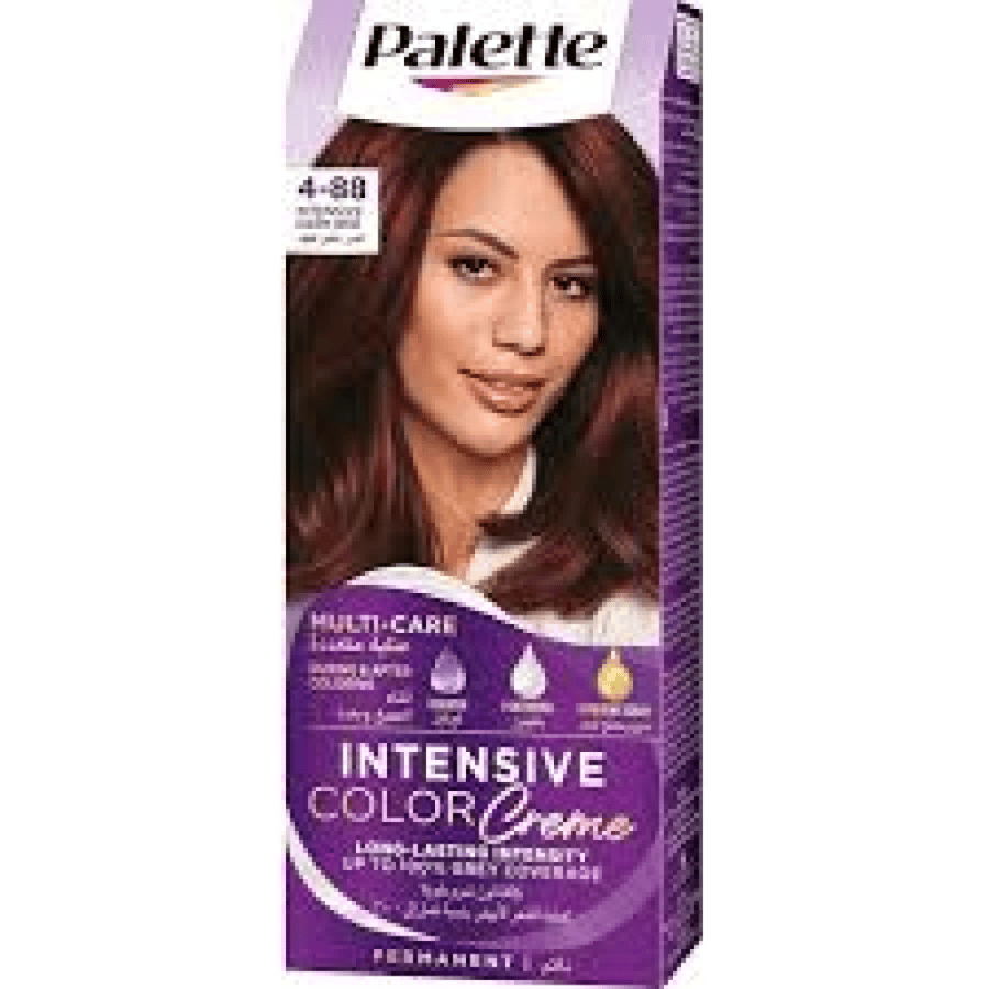 Palette Intense Dark Red Cream Hair Dye 4/88