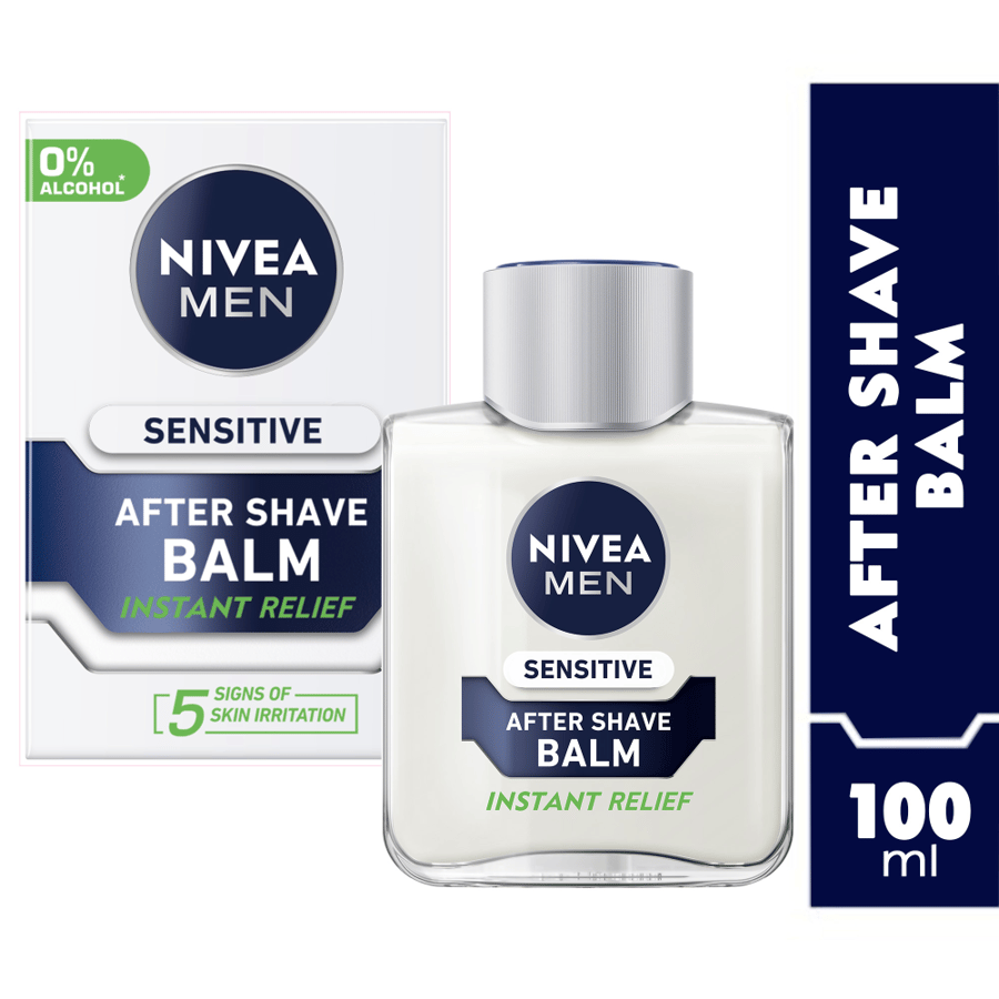 NIVEA MEN Soothing Aftershave Balm - For Sensitive Skin (100ml)