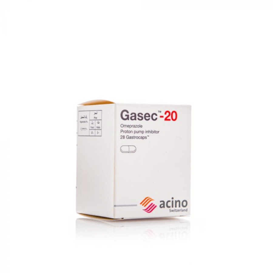Gazec 20 mg Capsules for Gastritis - 28