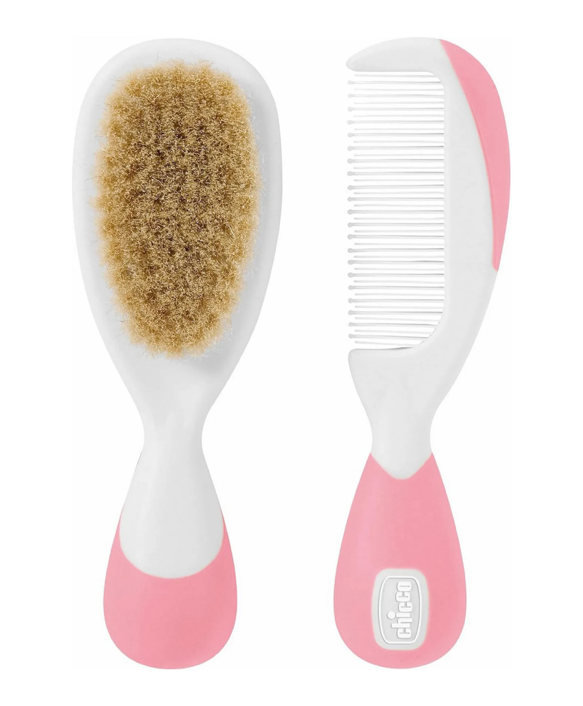 Chicco brush & comb pink 1926