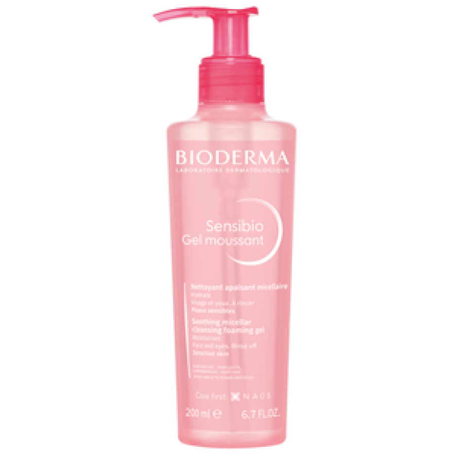 Bioderma Sensibio Foaming Gel Cleanser for Sensitive Skin - 200 ml