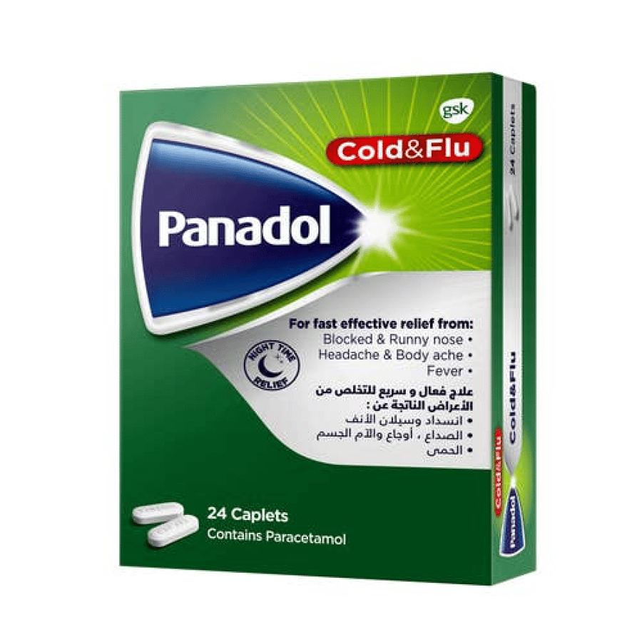 Panadol Cold + Flu Night Capsules