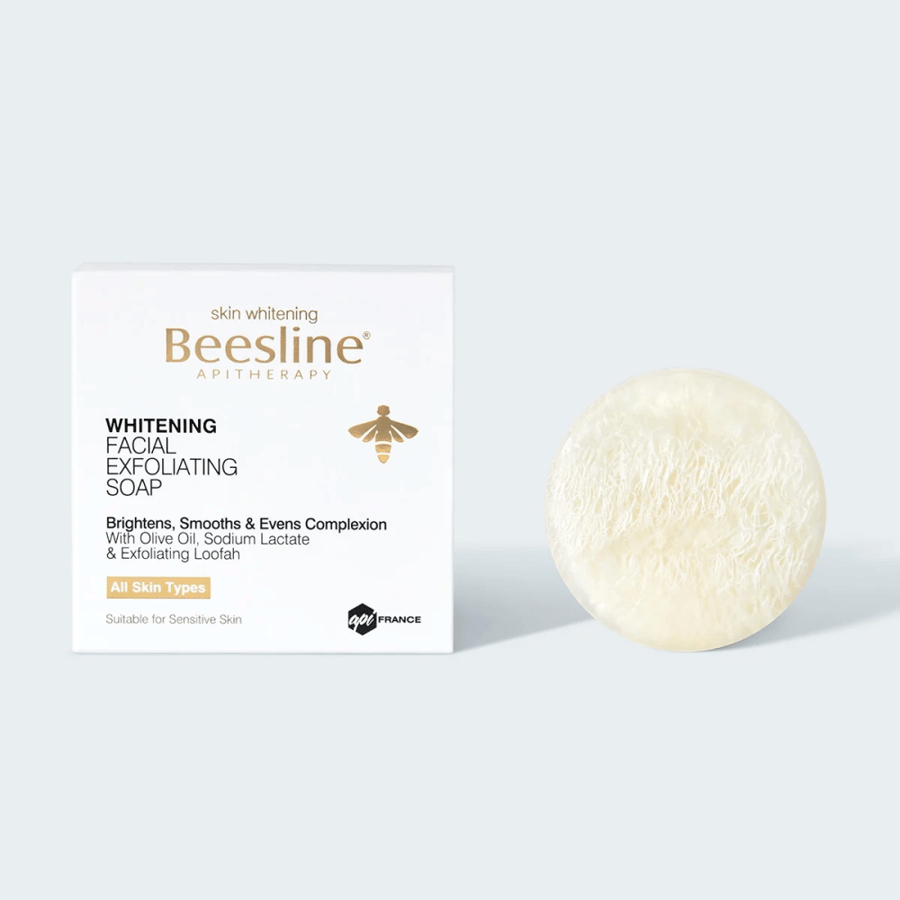 Beesline Exfoliating and Whitening Facial Soap Bars - 60g