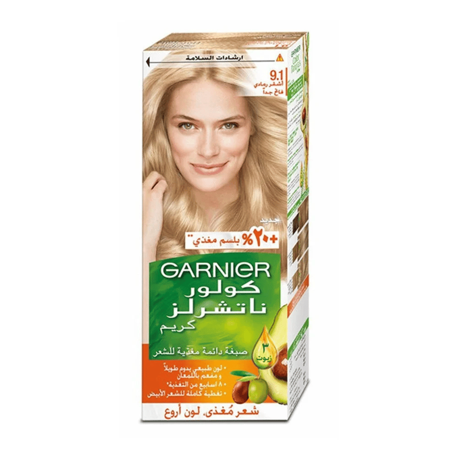 Garnier Naturals Hair Color 9.1 Very Light Ash Blonde