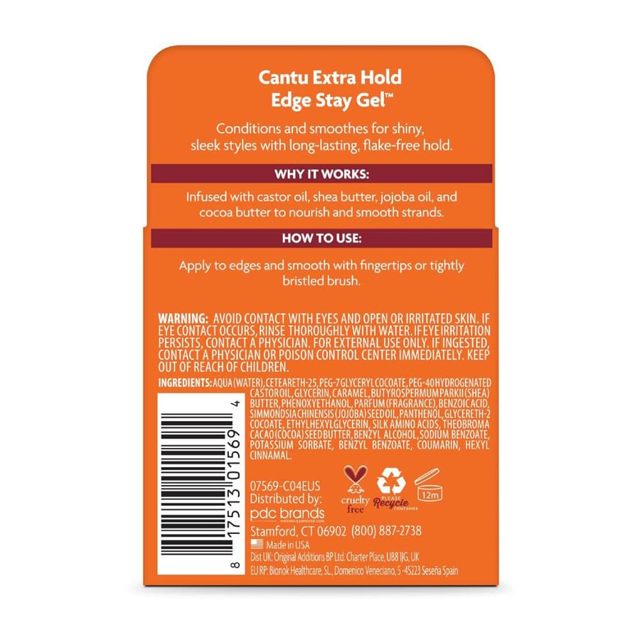Cantu Strong Hold Edge Stay Gel 63 g