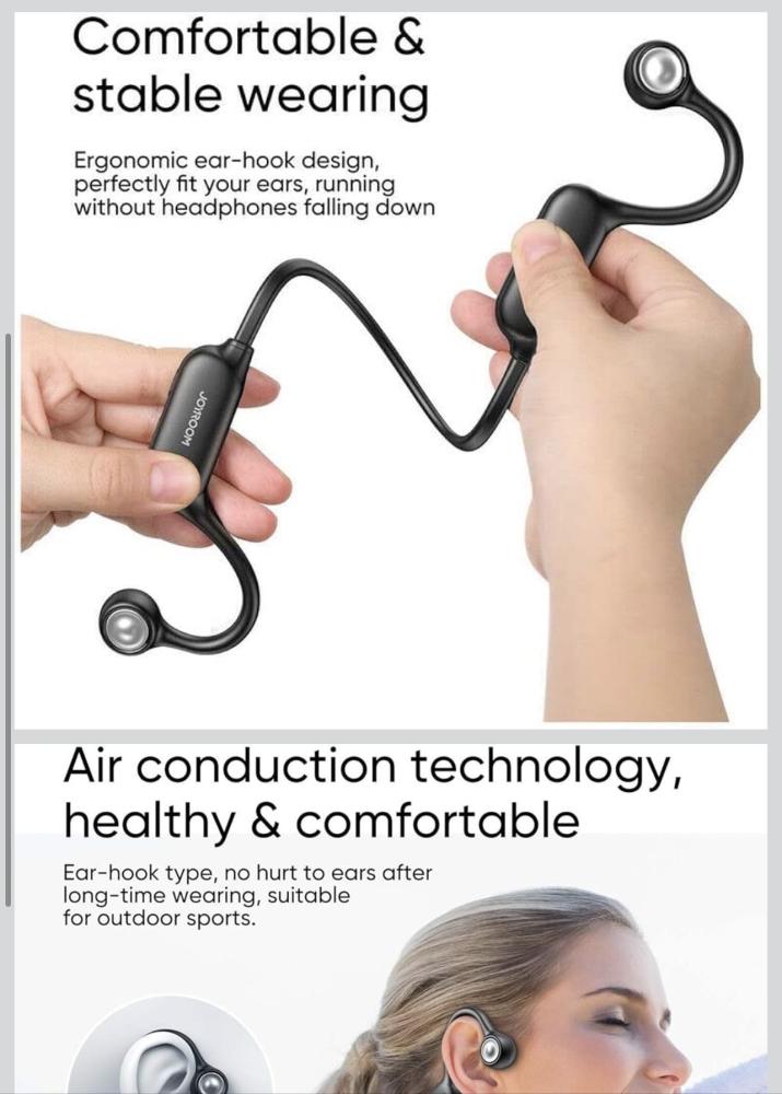 سماعة JOYROOM JR-X2 لاسلكية بتقنية Air Conduction – بلوتوث 5.1 وصوت HD