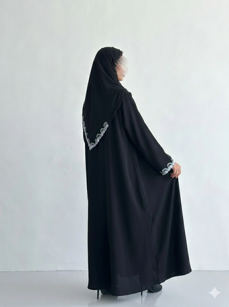 عباية ورد صيفي