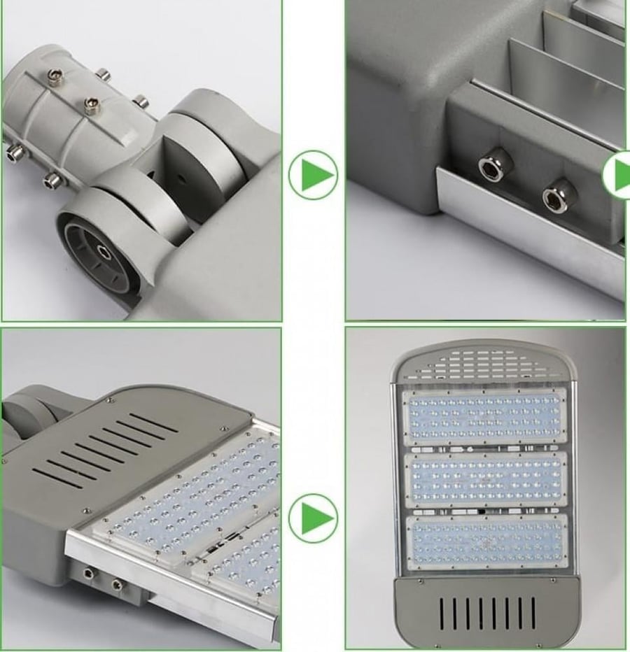 كشاف شارع شرايح SMD 150W درجة حماية IP66 مشارق العمران