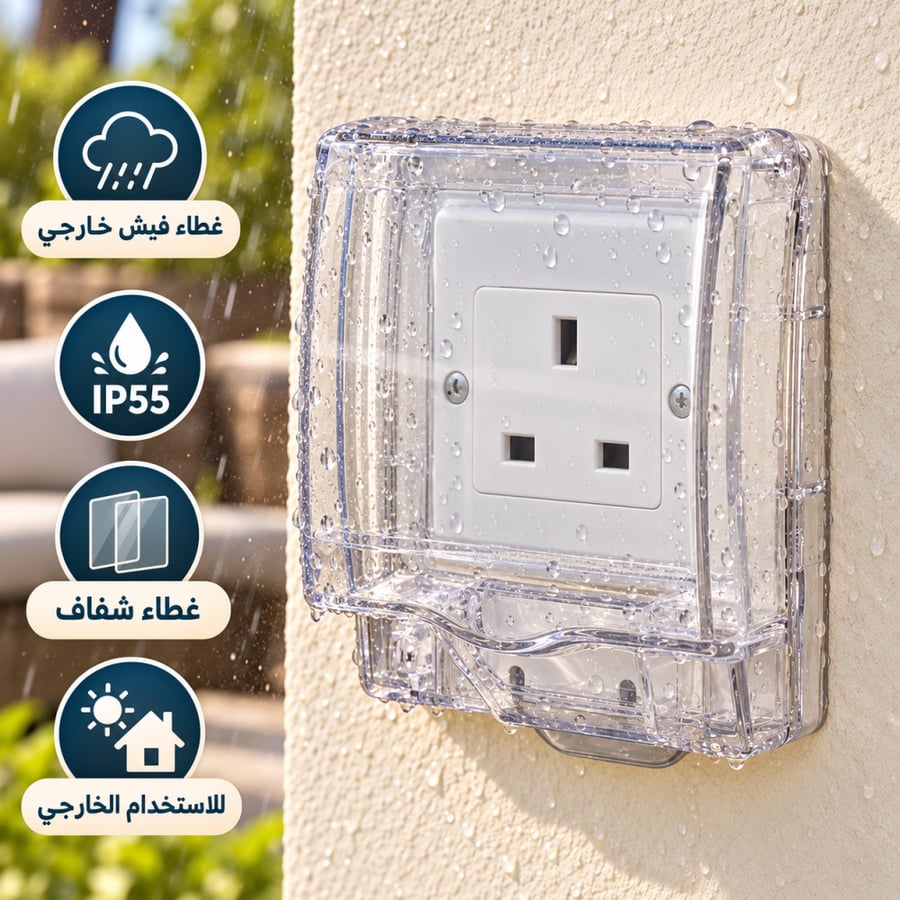 غطاء فيش خارجي بدرجة حماية IP55