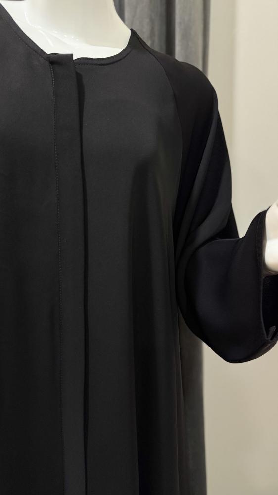 عباية رقم ٥٤ سادة تماماً مصكرة كلوش قماش الانترانت