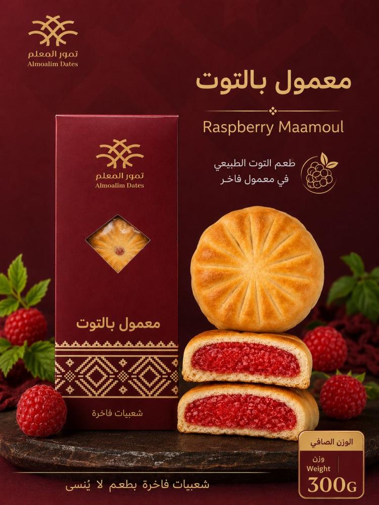 Maamoul with raspberry - 300 grams