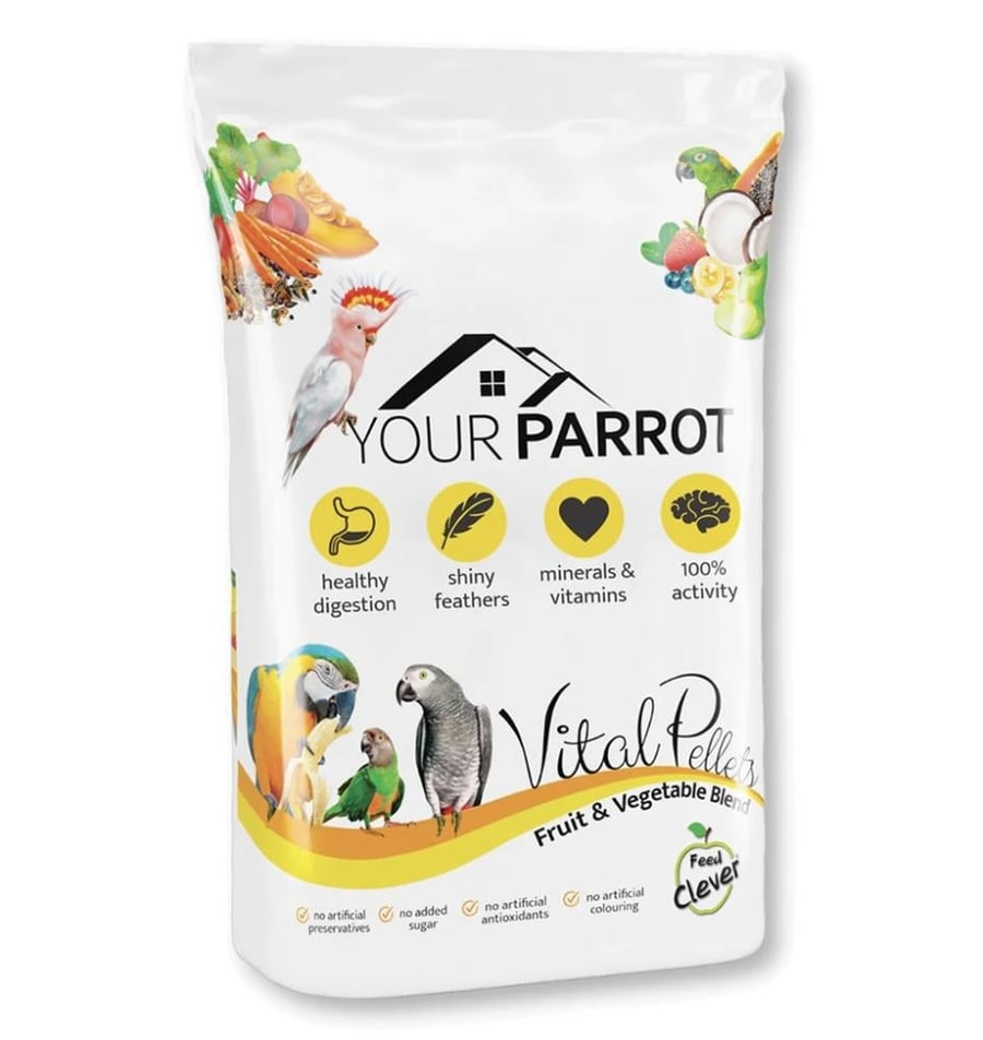 Your parrot يور باروت حبيبات خليط الفواكة