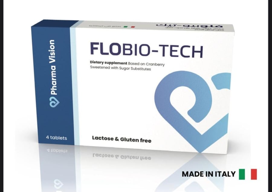 FLOBIO TECH CRANBERRY MG TAB فلوبيوتيك كرانبيري صيدلية نوفا بلس