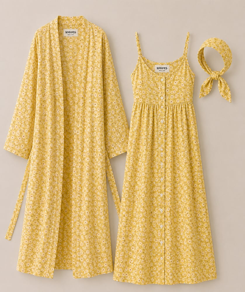 طقم sun yellow