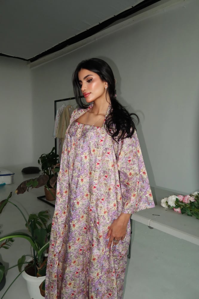 طقم     Purple Floral