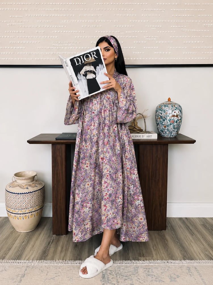 طقم     Purple Floral