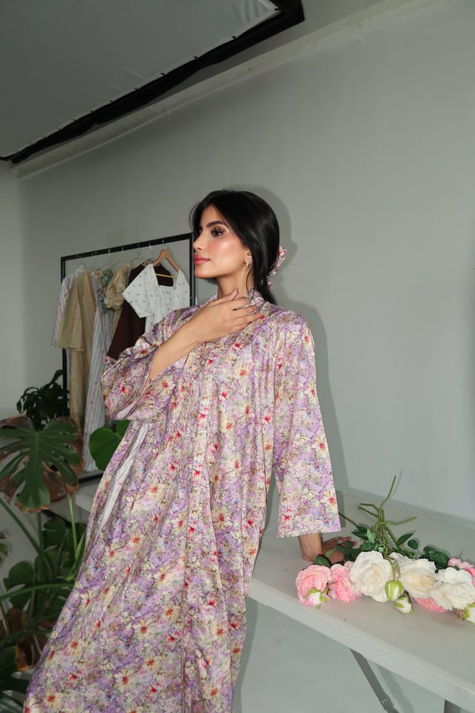 طقم     Purple Floral