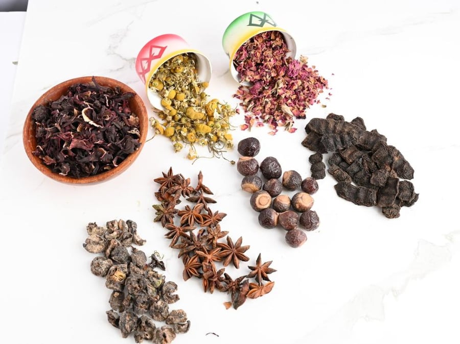 عرض الاعشاب السبعة + 1