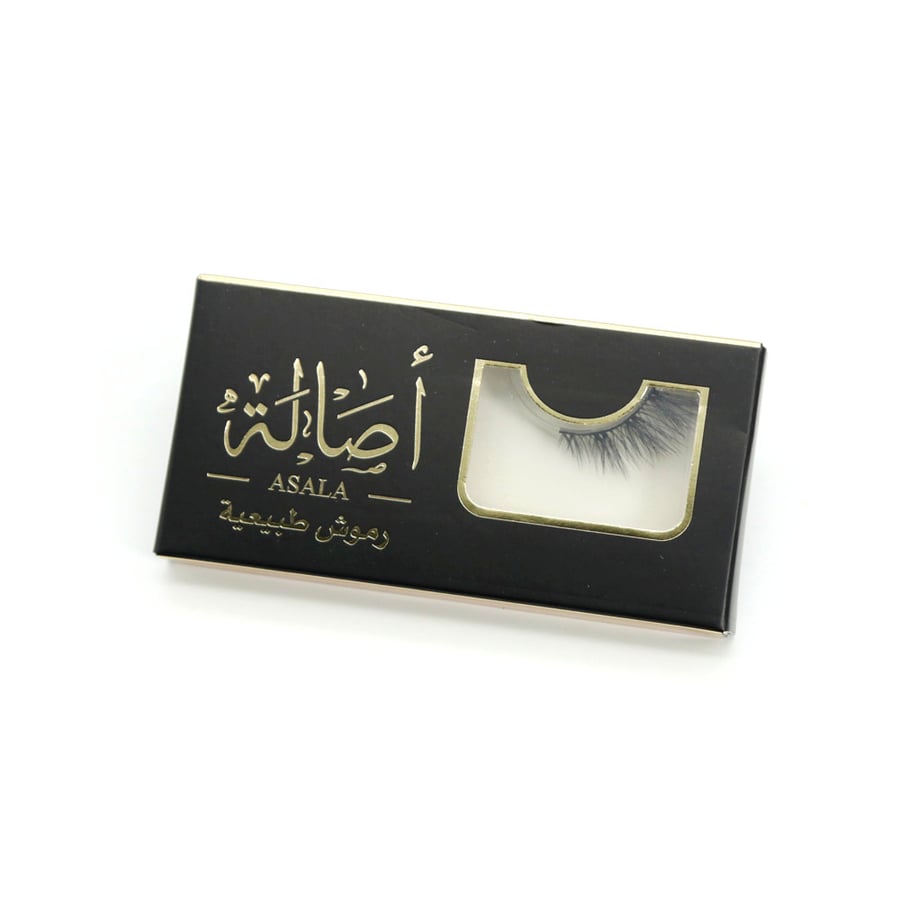 رموش شعر طبيعي