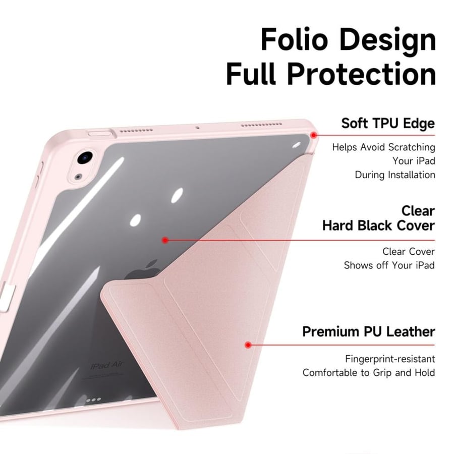 كفر ايباد سلسلة Magi لجهاز iPad Air 6 مقاس 11 بوصة / iPad Air 4/5 مقاس 10.9 بوصة (مزودة بحامل لقلم Apple