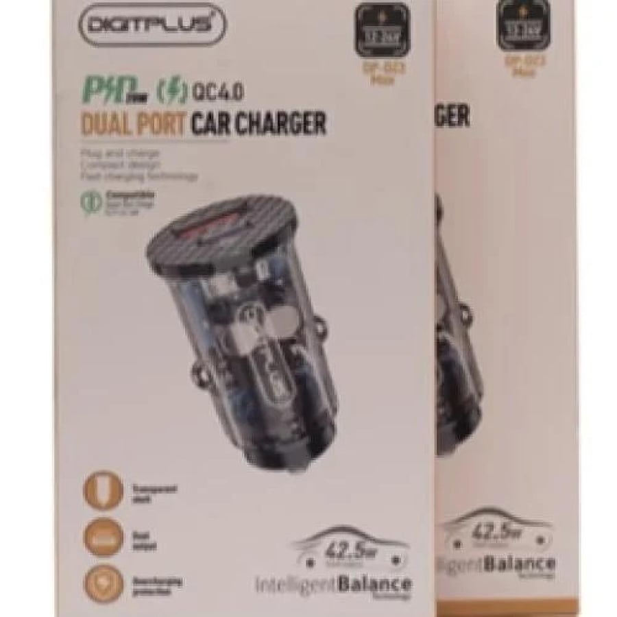 Dual port car charger