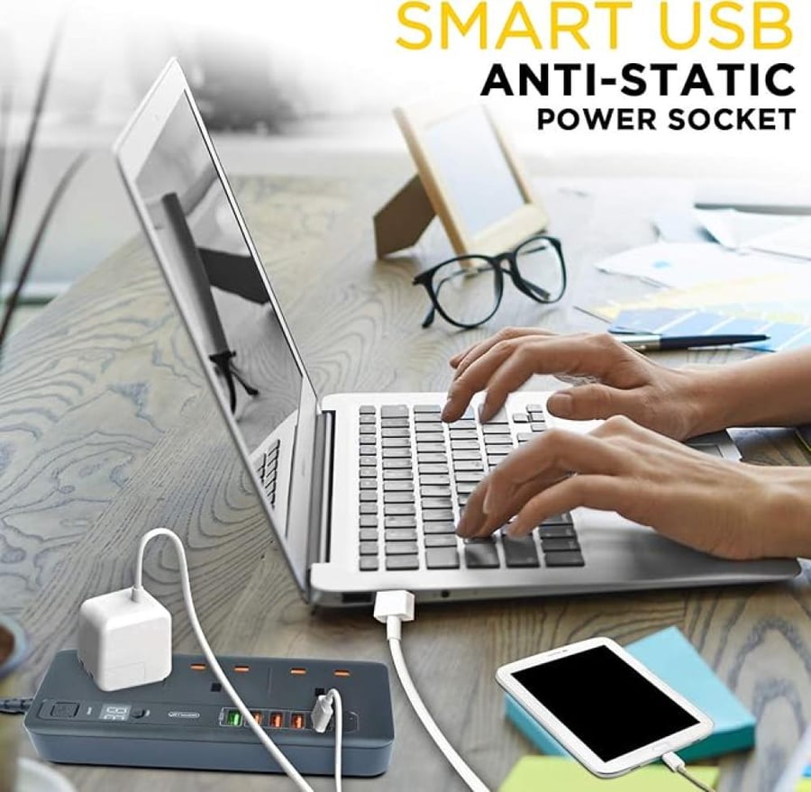 Digitplus Anti-Static Power Socket (DP-034Q-5M)