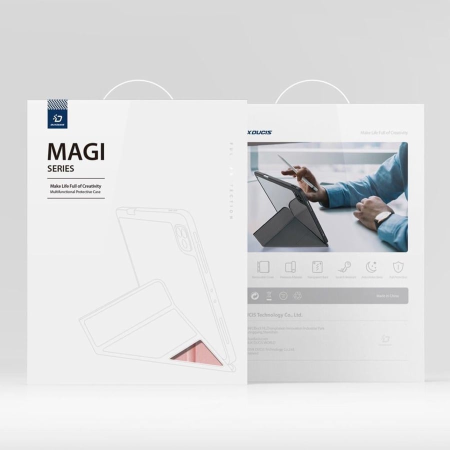 كفر ايباد سلسلة Magi لجهاز iPad Air 13 (2024)/iPad Pro 12.9 (2020/2021/2022) ) (مزودة بحامل لقلم Apple