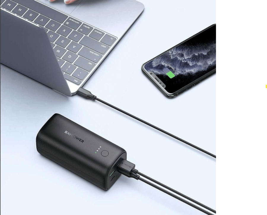 راف باور بطارية بسعة 20000 مل امبير 50 واط RAVPower RP PD Pioneer 20000mAh 50W 4-Port Power Bank RP-PB208