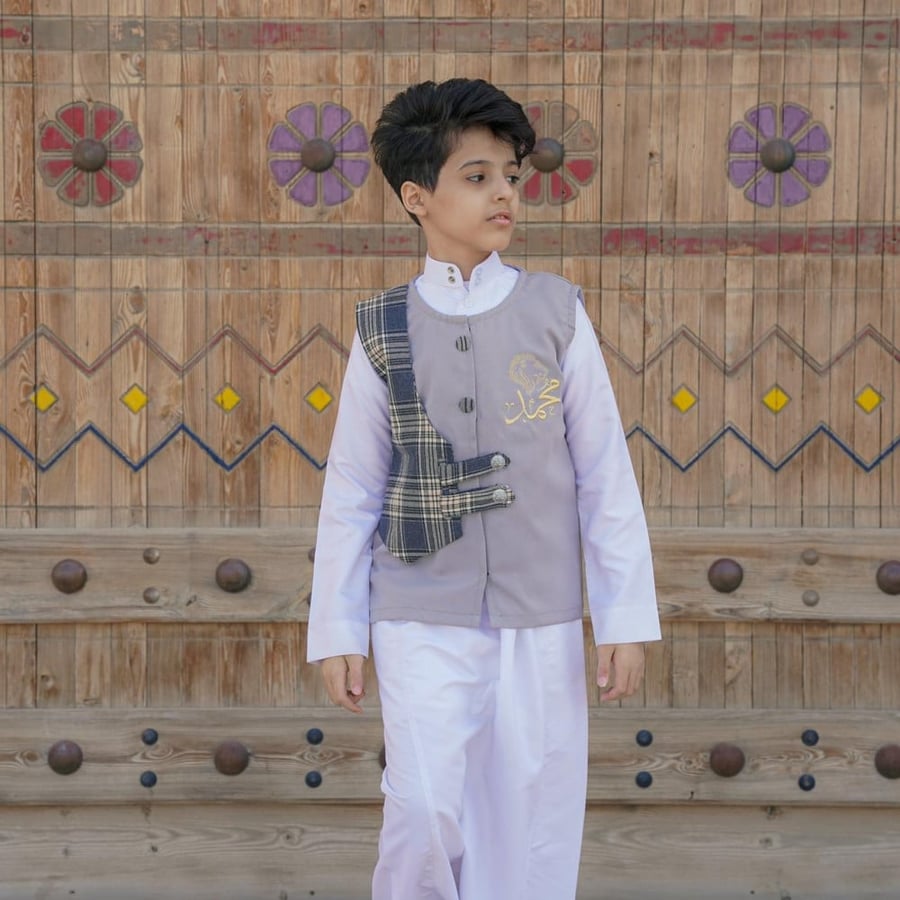 سديري اطفال - رمادي