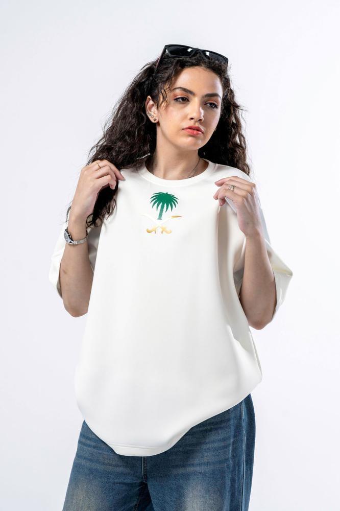 تيشيرت اليوم الوطني اوف سايز